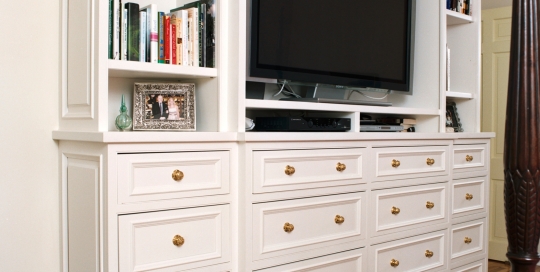 custom cabinet wall unit